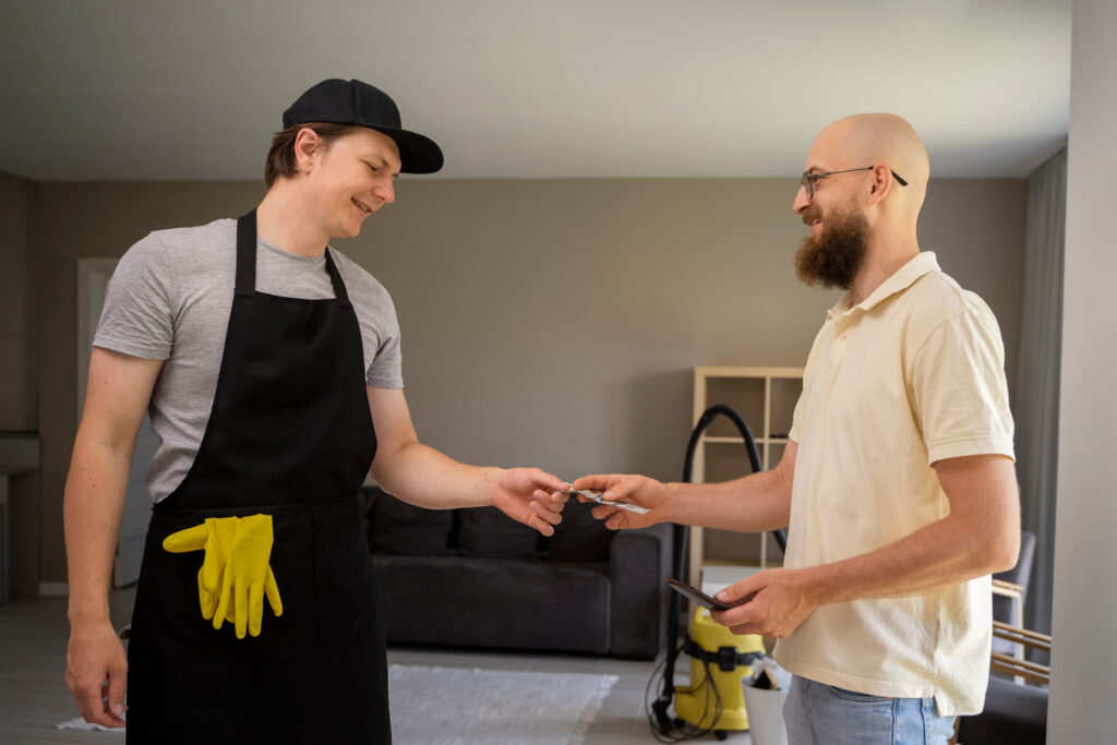 Professional house cleaning services in Minden keeping home spotless