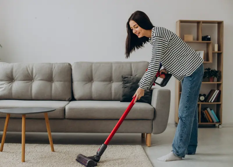 Organized and clean home showing benefits of house cleaning for mental clarity and focus