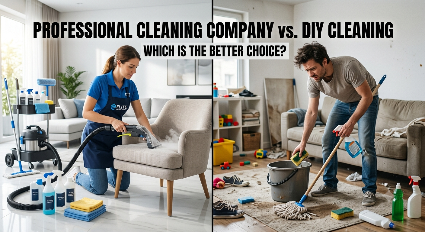 Professional cleaning company delivering high-quality residential cleaning services